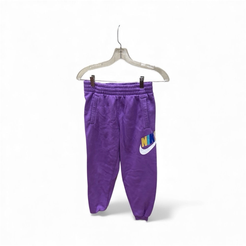 Nike Kids Joggers in Purple with Logo